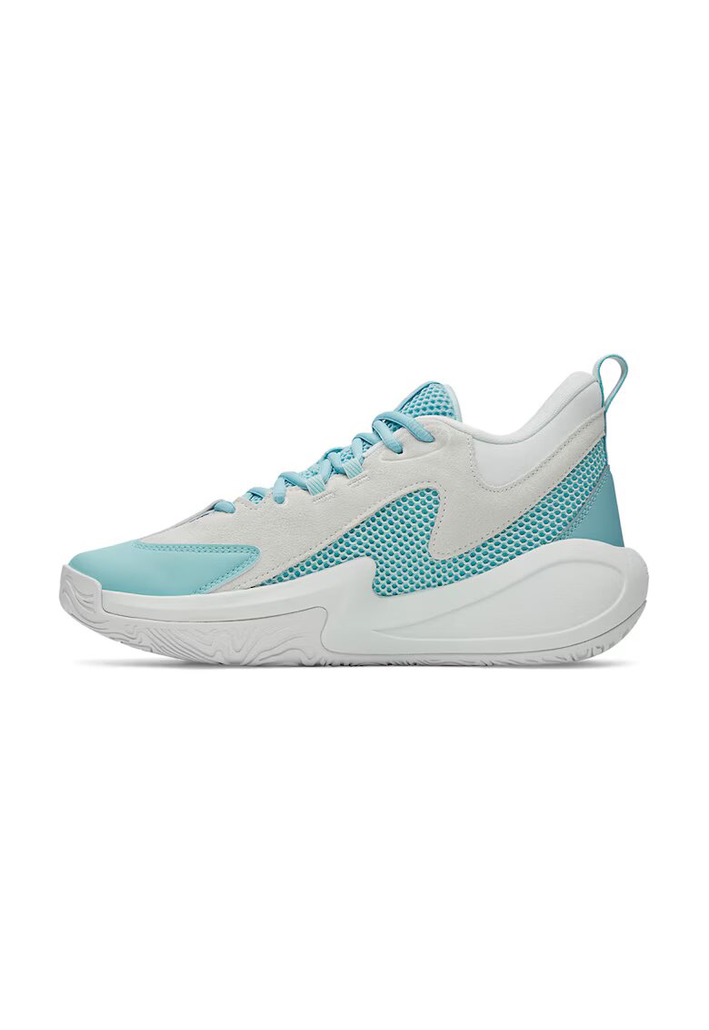 Under Armour Баскетболни обувки Curry 3Z 25 - Светло сив/Тюркоаз
