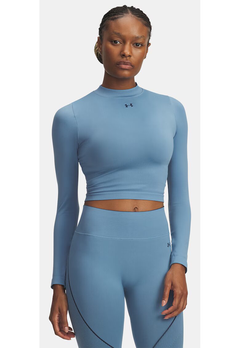 Under Armour Дамска тениска UA Vanish Seamless LS-BLU Синя