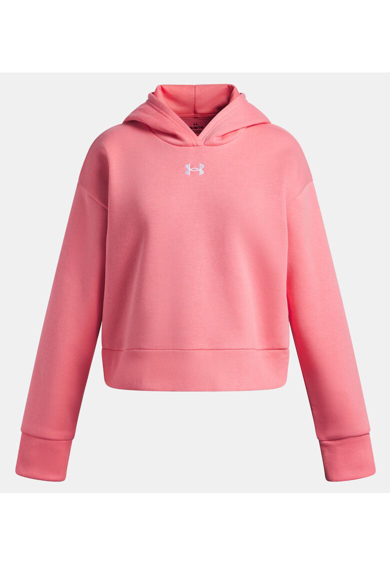 Under Armour Детски суичър UA Rival Fleece Hoodie-PNK