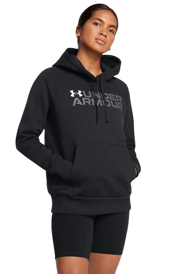 Under Armour Фитнес худи Rival с ръкави реглан