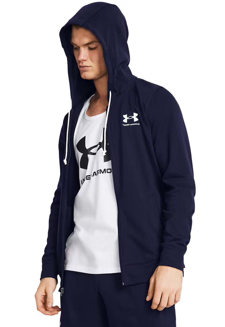 Under Armour Мъхесто спортно худи Rival с цип