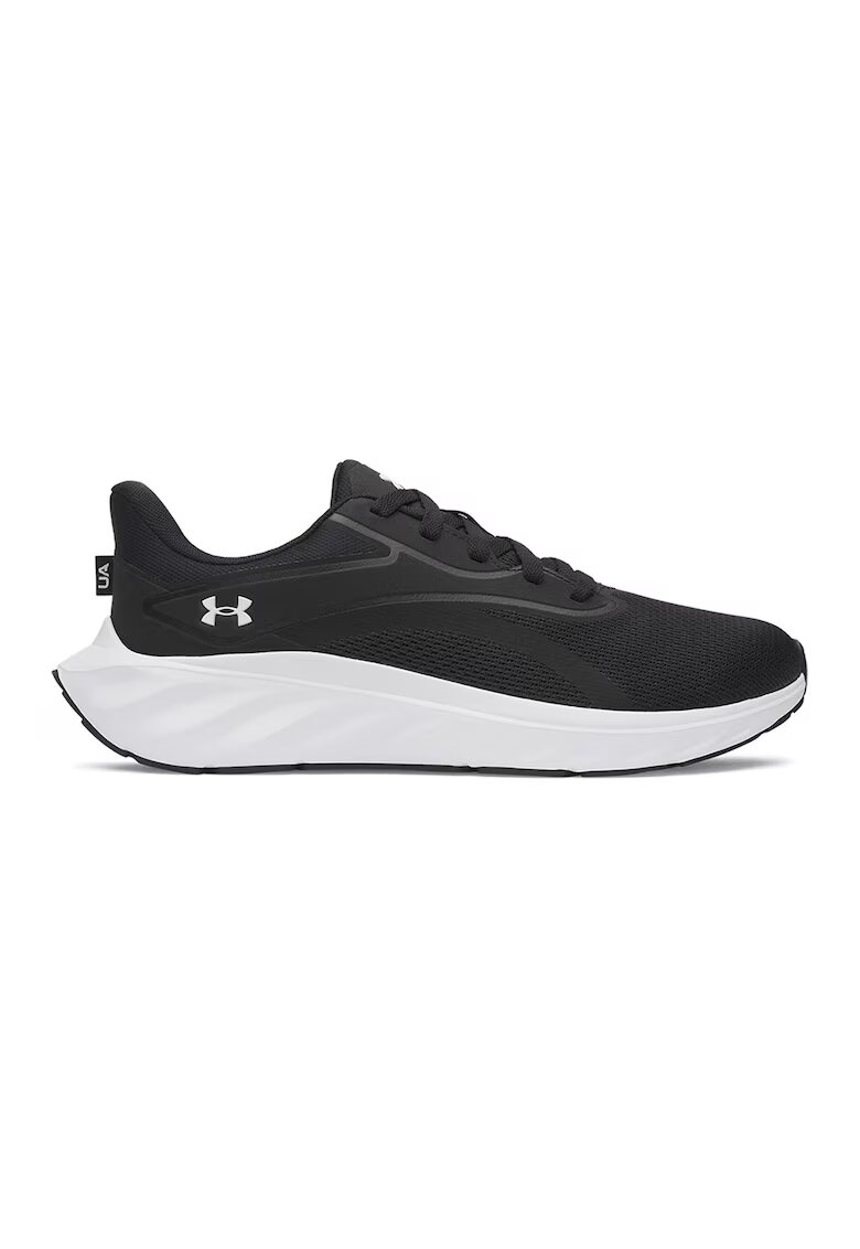 Under Armour Обувки за бягане Ascend с мрежести зони - Избеляло черно/Бял
