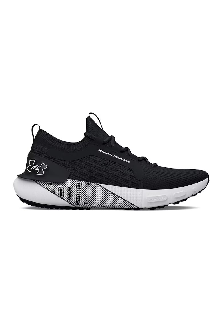 Under Armour Обувки за бягане HOVR™ Phantom 3 SE с лесно обуване - Черен/Сив/Бял