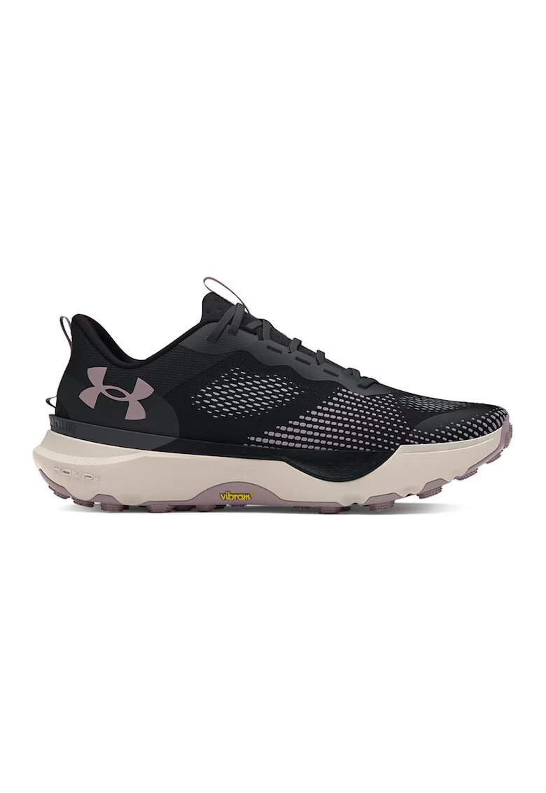 Under Armour Обувки за бягане Infinite Pro Trail - Мандарина/Петролно синьо