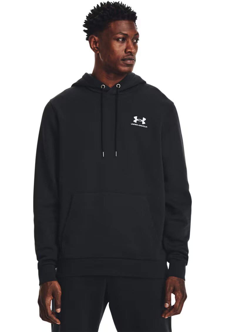 Under Armour Свободно худи Icon - Бял/Сив меланж