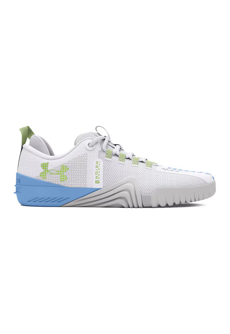 Under Armour Текстилни спортни обувки Reign 6 - Бял/Син
