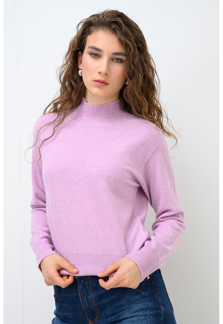 United Colors of Benetton Поло с вълна и кашмир
