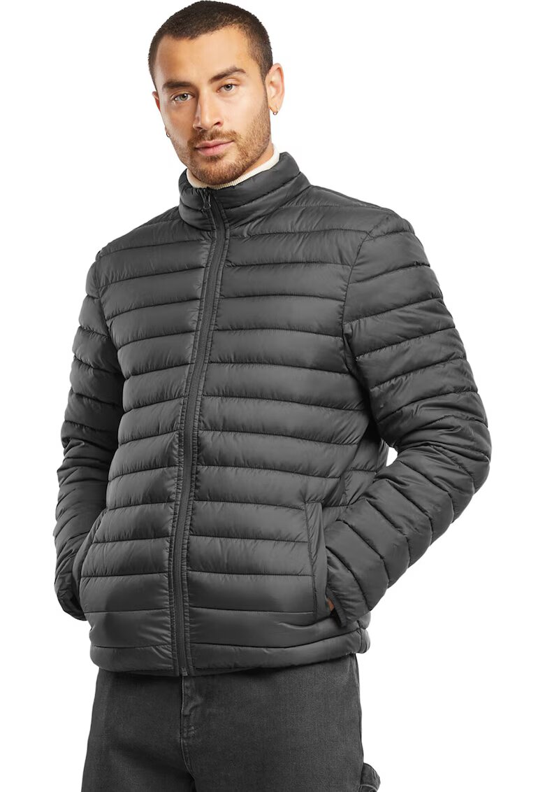 Urban Classics Капитонирано яке с цип