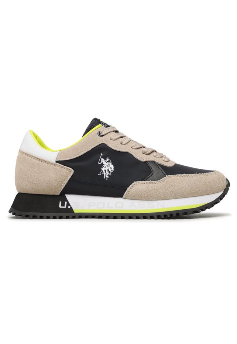 US Polo Assn Мъжки маратонки US Pollo Assn - 302823215 - Текстил -
