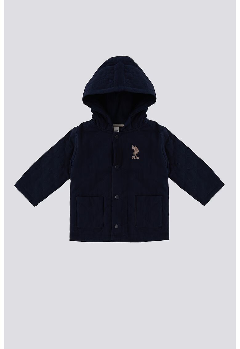 US Polo Assn Яке с качулка и лого