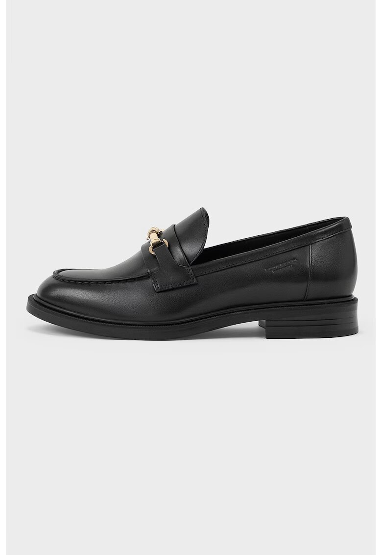 Vagabond Shoemakers Кожени мокасини Amina с метален детайл - Черен