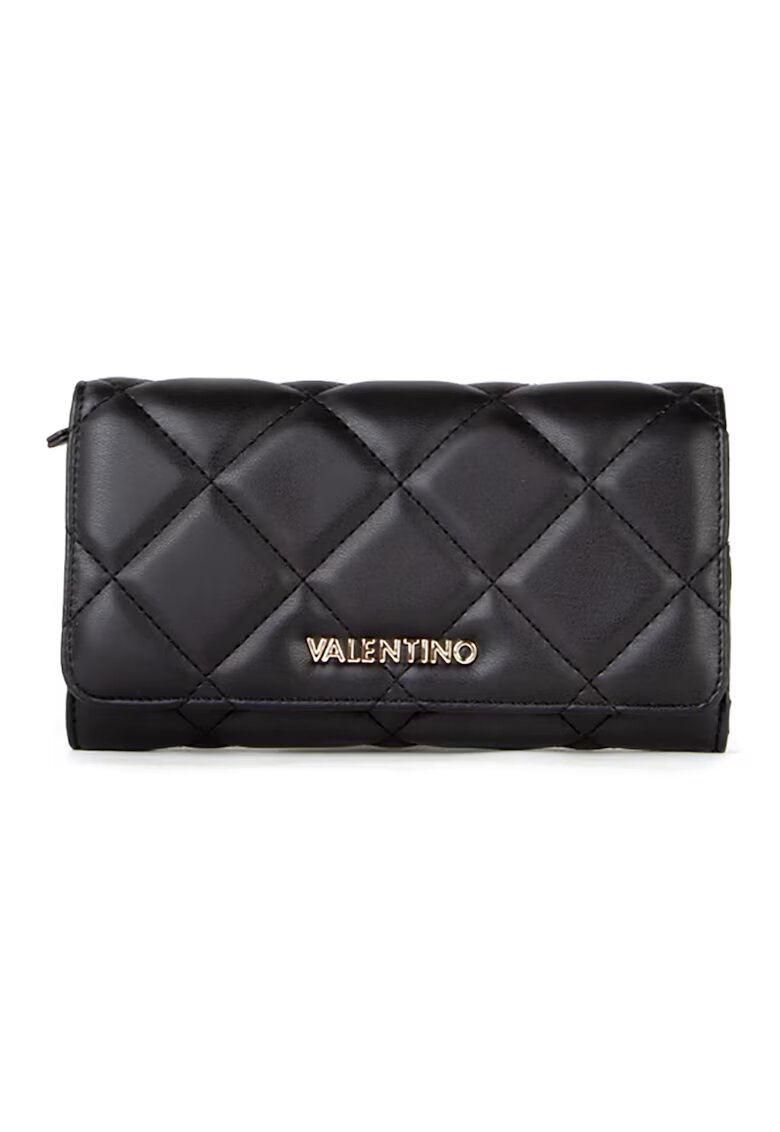 Valentino Bags Капитониран портфейл от еко кожа