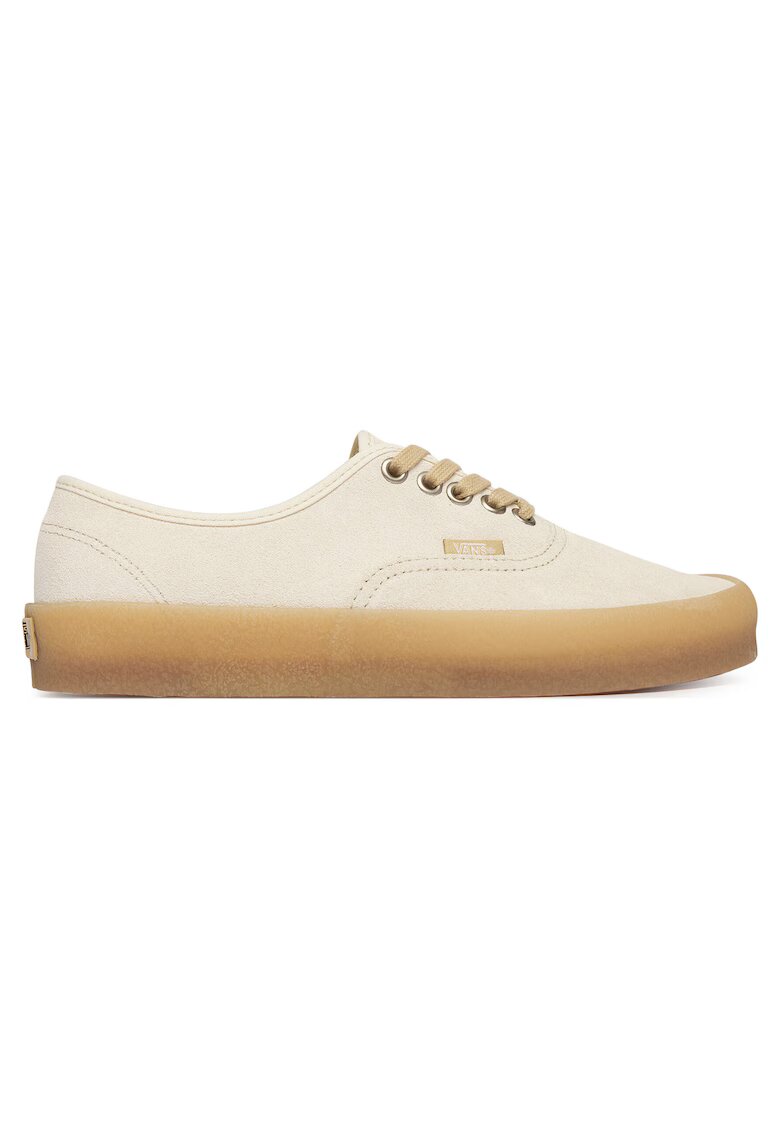 Vans Дамски кецове естествена кожа - бежови