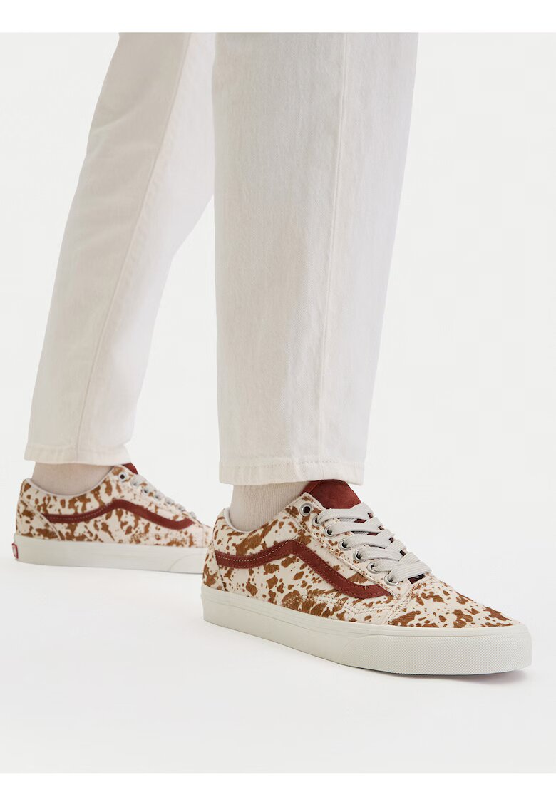 Vans Дамски кецове - естествена кожа - многоцветни - текстил