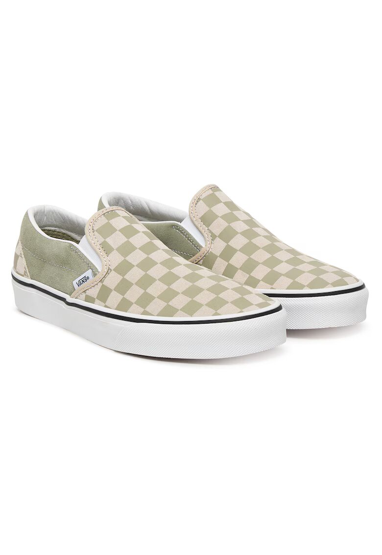 Vans Дамски кецове - естествена кожа - зелени