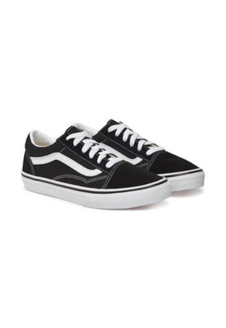 Vans Дамски кецове текстил - бял/черен