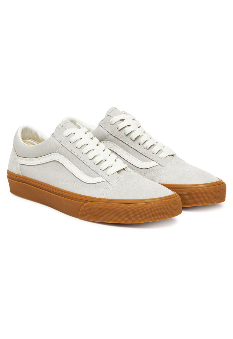 Vans Мъжки кецове - Old Skool - естествена кожа - сиви