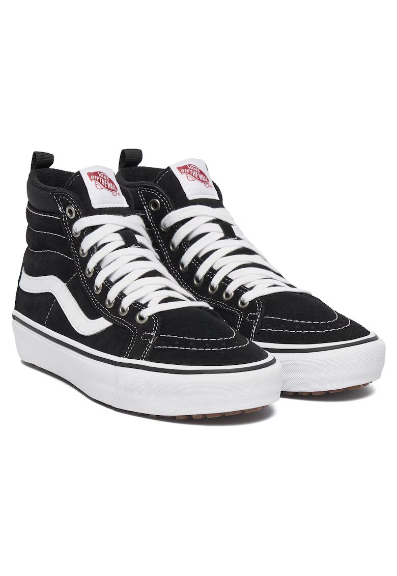 Vans Унисекс кецове MTE Sk8-Hi - черни/бели - естествена кожа