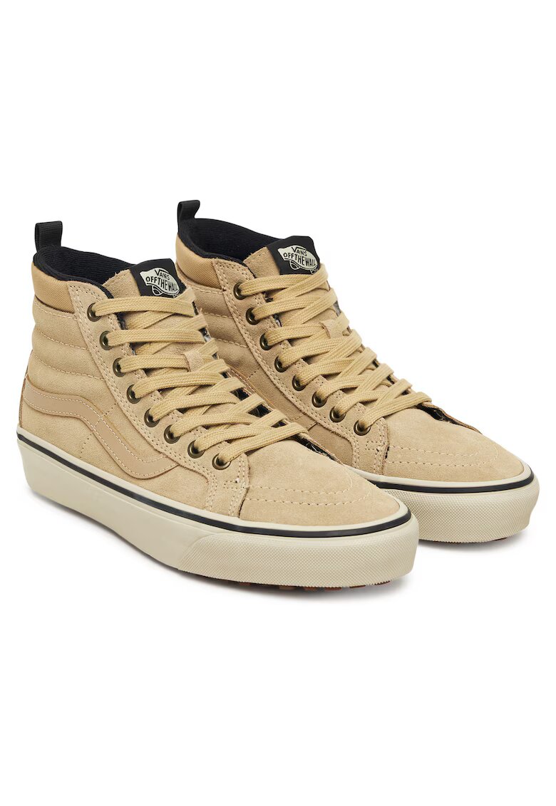 Vans Унисекс кецове от естествена кожа - бежови