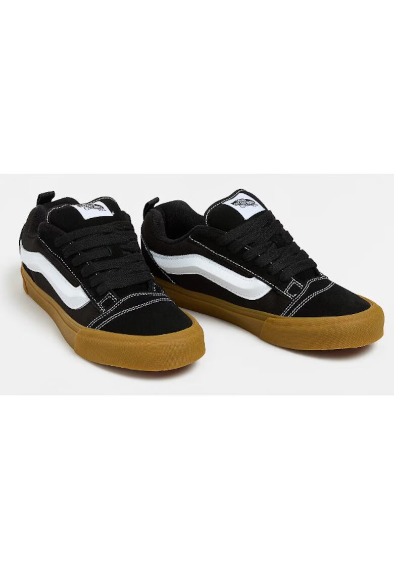 Vans Унисекс обувки Естествена кожа - Черни