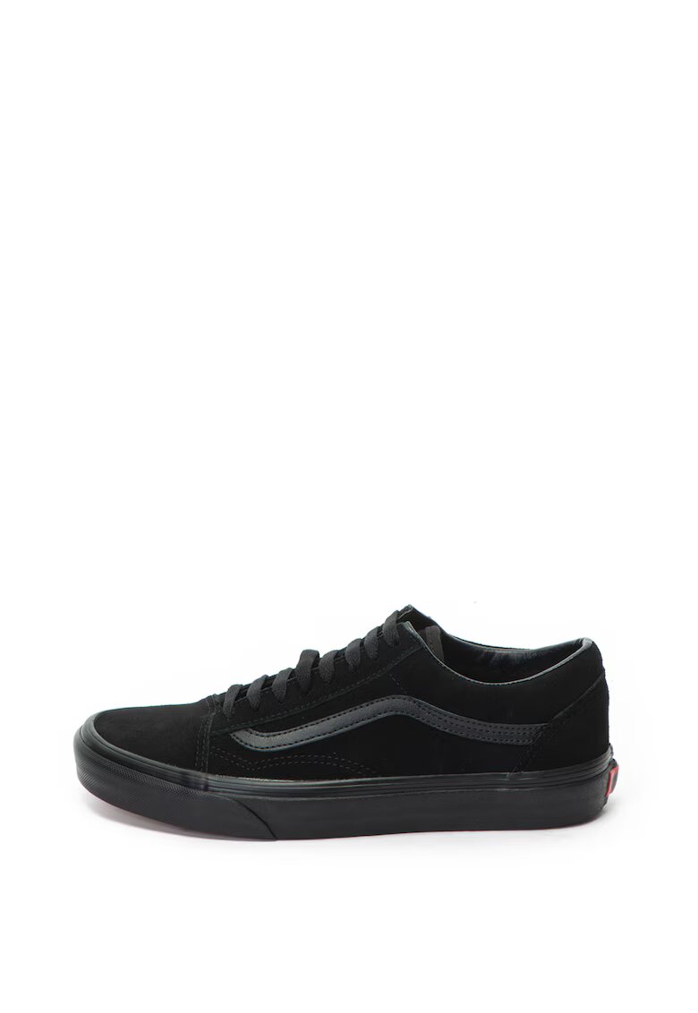 Vans Велурени кецове Old Skool - черни