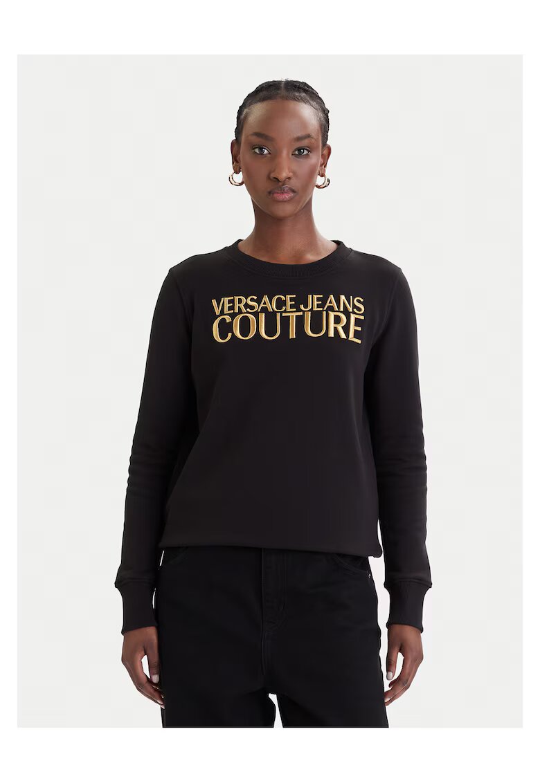 Versace Jeans Couture Дамски памучен суичър -