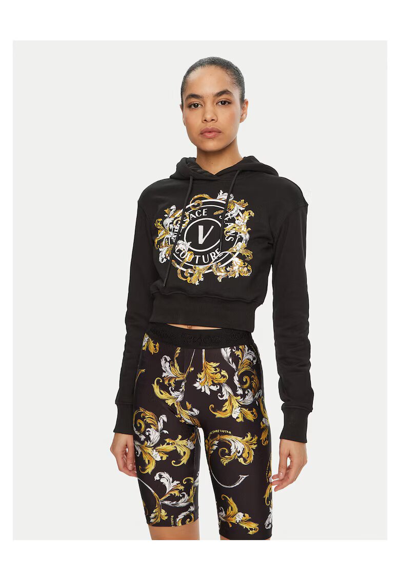 Versace Jeans Couture Дамски суичър - от качествена материя
