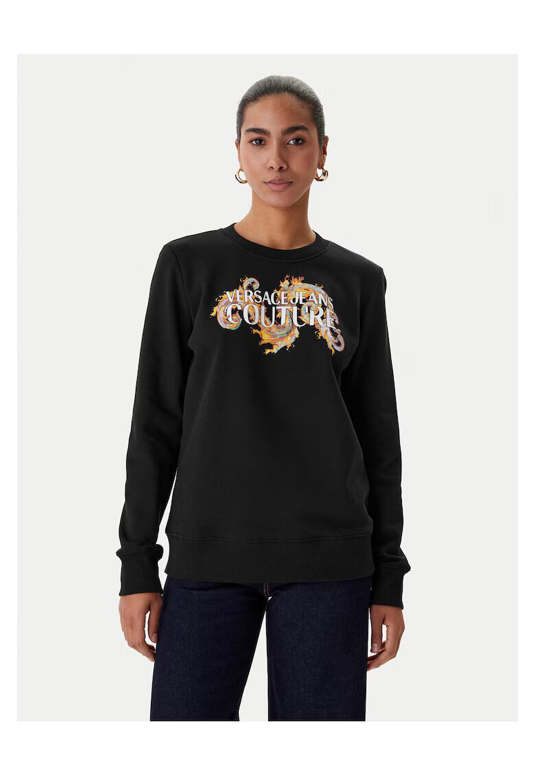 Versace Jeans Couture Дамски суичър - памук -