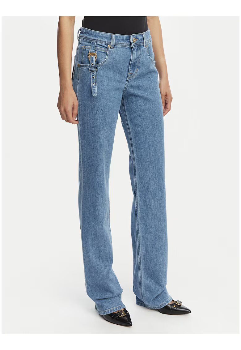 Versace Jeans Дамски дънки - вталени - сини - памук