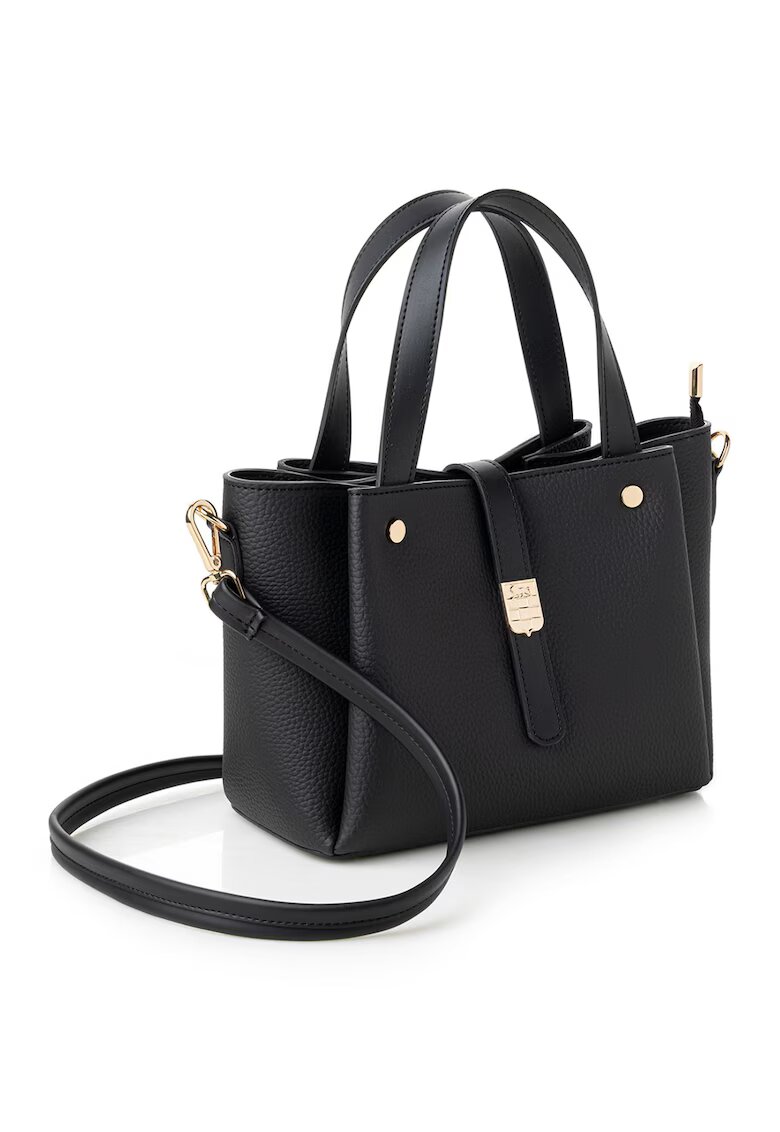Vince Camuto Чанта от екологична кожа със сваляща се презрамка - - 19x25x11