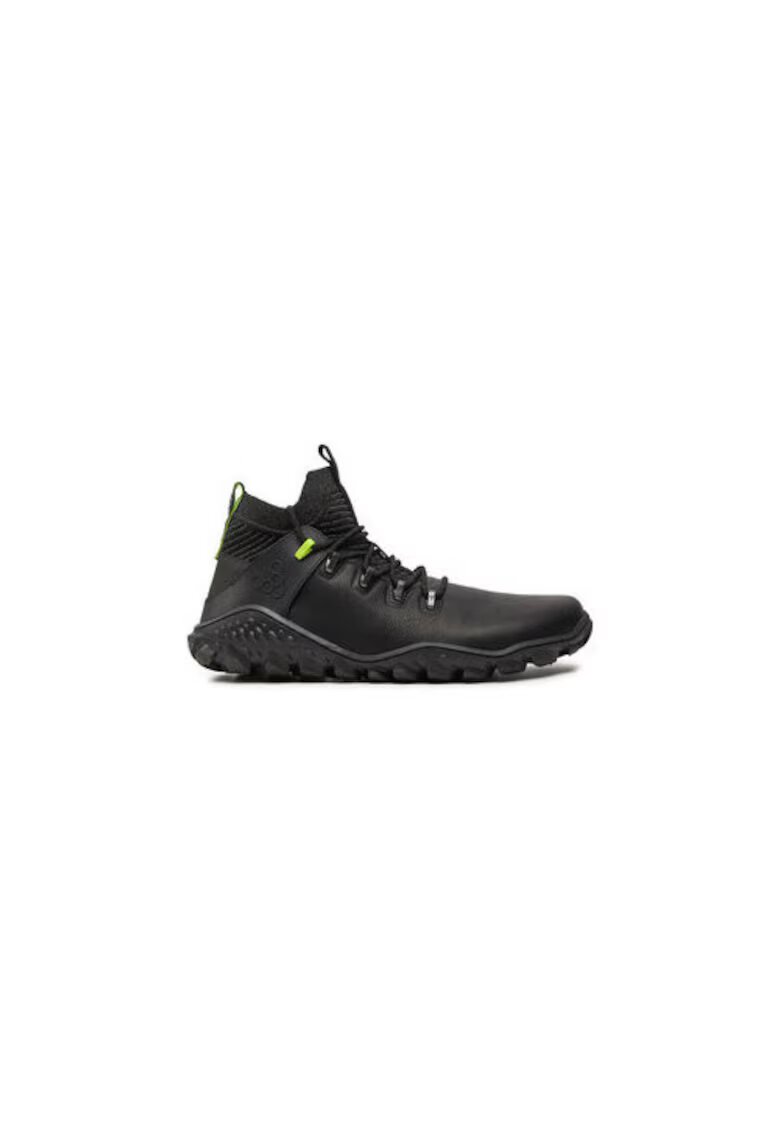Vivobarefoot Мъжки трекинг обувки 309082-02 - Естествена кожа - Черни