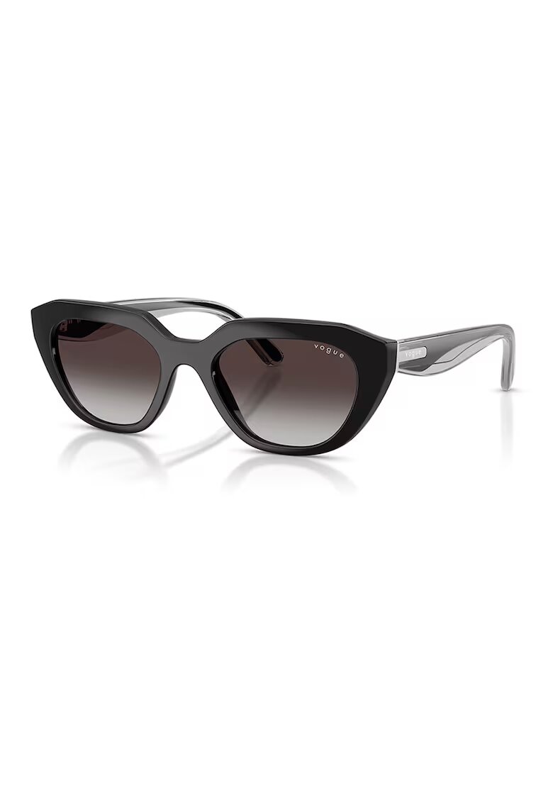 VOGUE EYEWEAR Слънчеви очила - Cat-Eye с градиента - Светло сив/Антрацитно черно