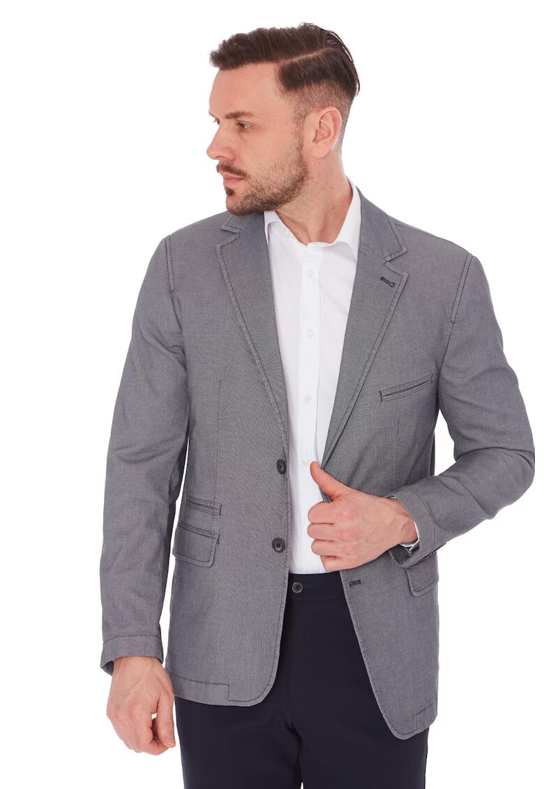 W Wegener Мъжко сако Jacket Nelson 5646 сиво