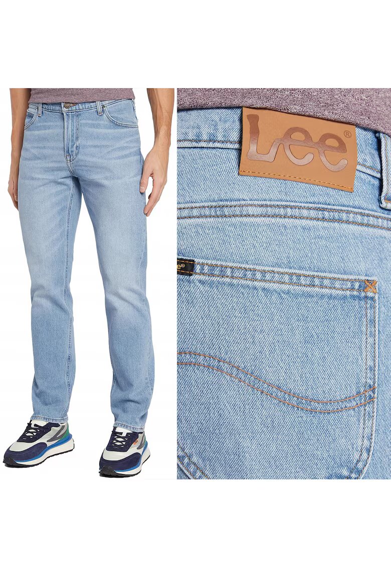 West Мъжки дънки Lee Relaxed Worn New Hill - сини