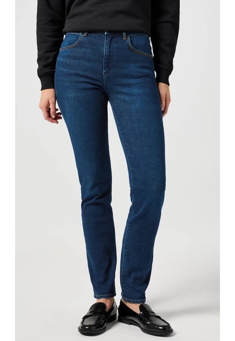 Wrangler Дамски дънки slim fit сини