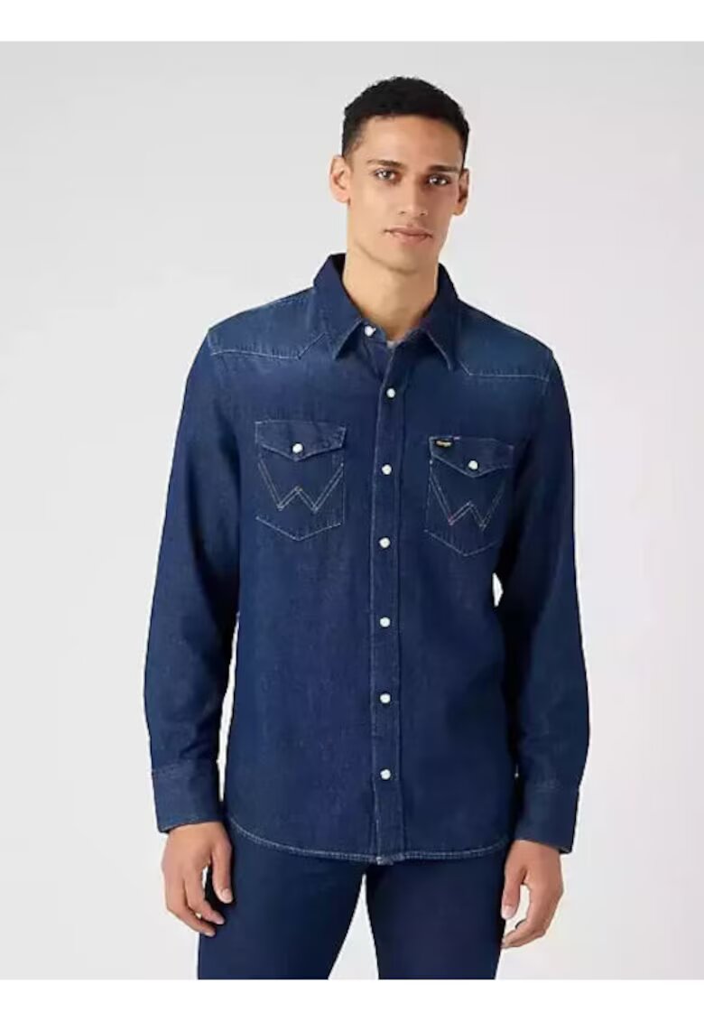 Wrangler Мъжка риза - синя