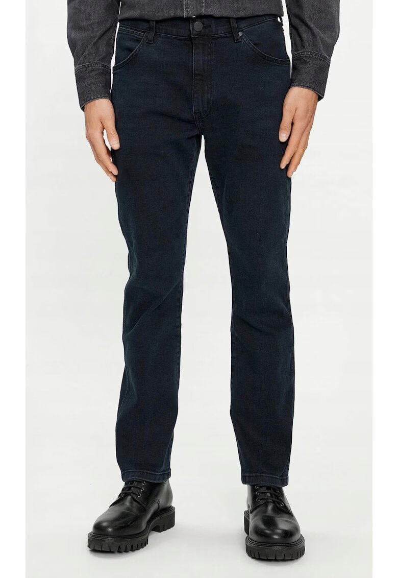 Wrangler Мъжки дънки LARSTON SLIM - син - памук