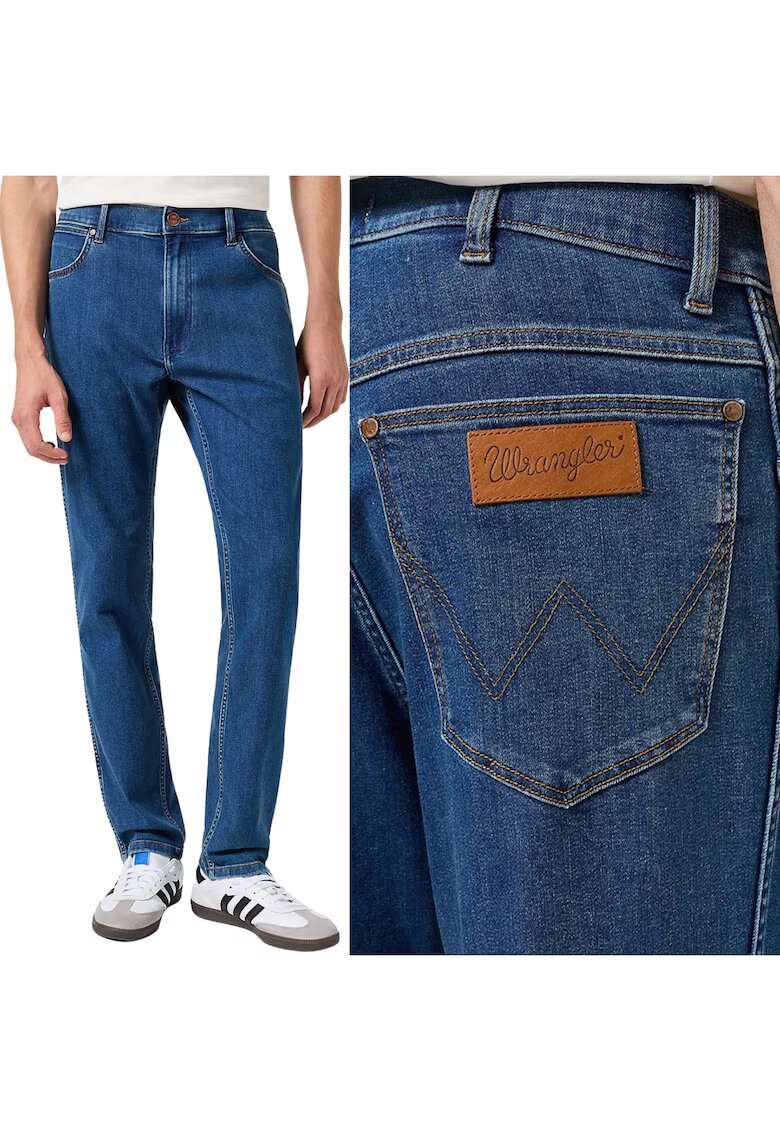 Wrangler Мъжки дънки River 881 тъмно сини - W36