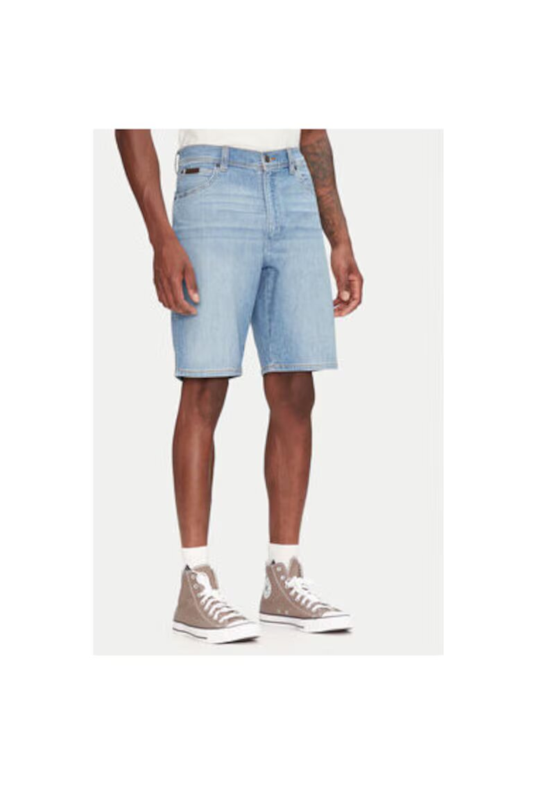 Wrangler Мъжки шорти 112362508 - Дънкови - памук/полиестер -