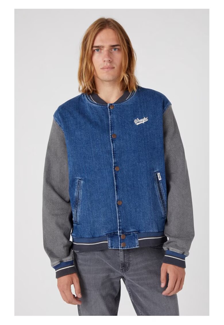 Wrangler Мъжко яке - 46590 - Памук - Синьо