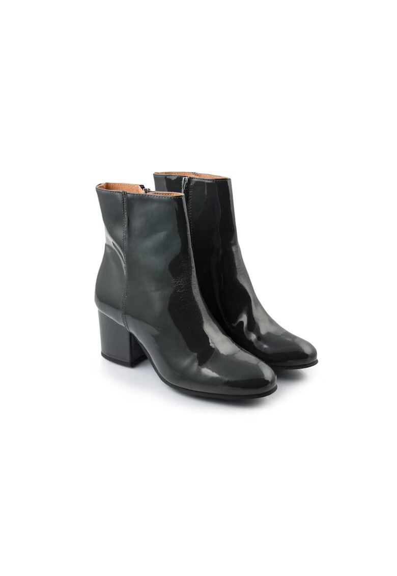 Yaya Botine din piele lacuita - Negru