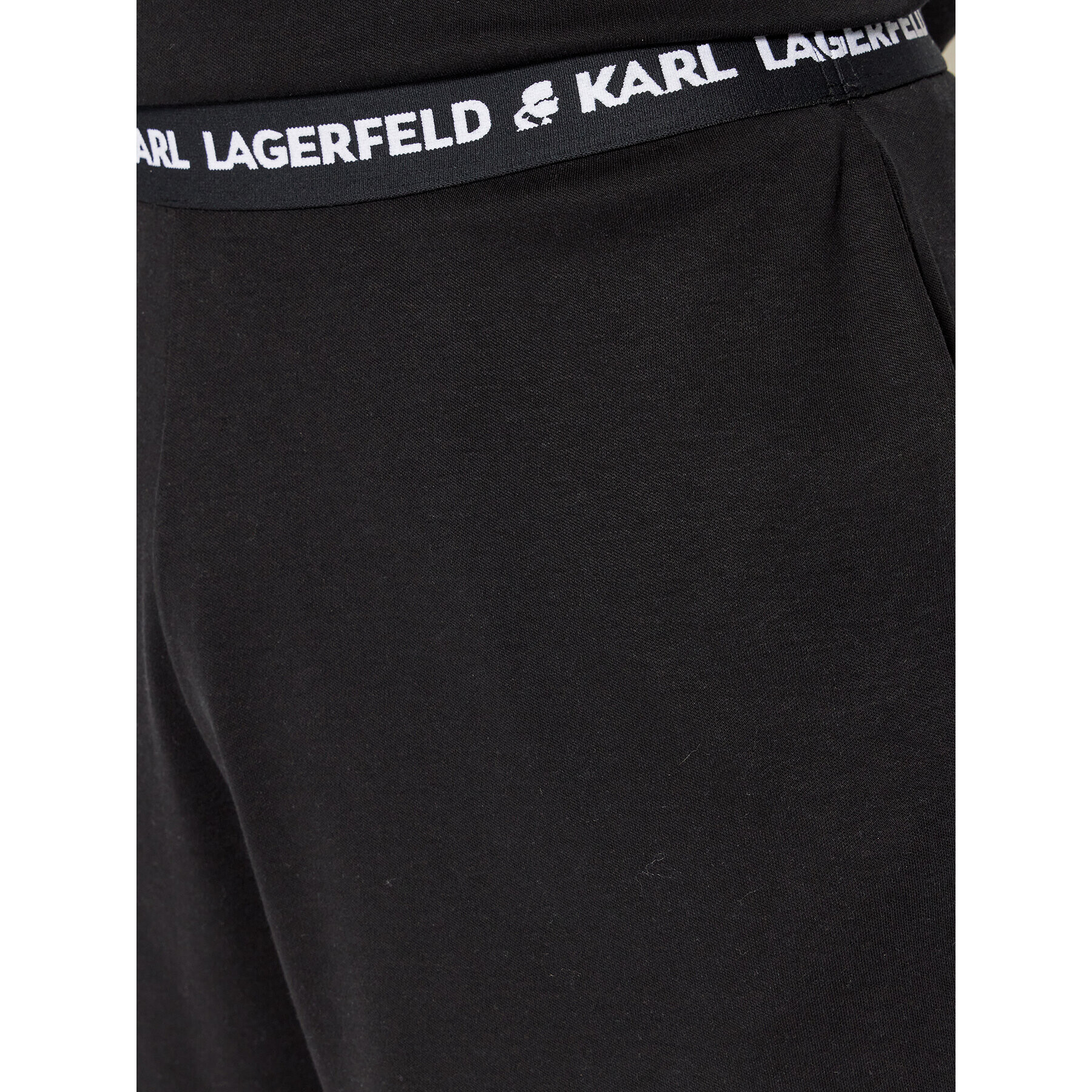 KARL LAGERFELD Пижама 220M2180 Черен Regular Fit - Pepit.bg