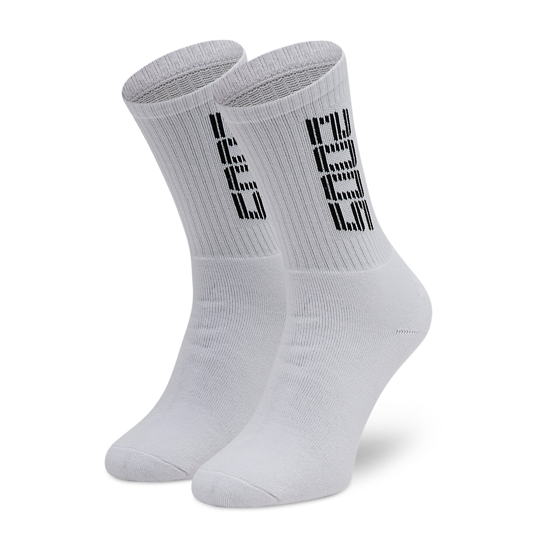 2005 Дълги чорапи unisex Vertical Socks Бял - Pepit.bg