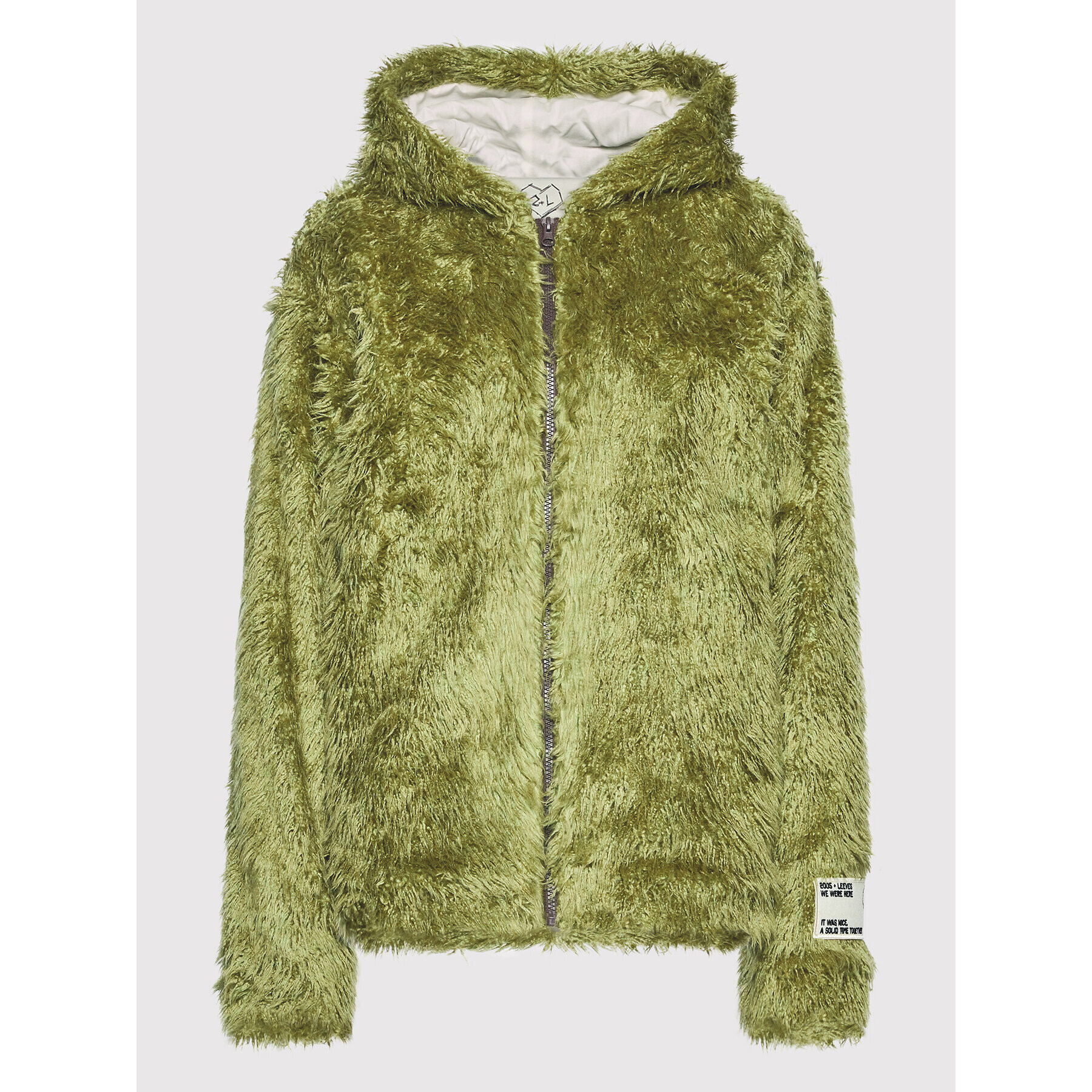 2005 Преходно яке Unisex X Leeves „Choubakka” Зелен Regular Fit - Pepit.bg
