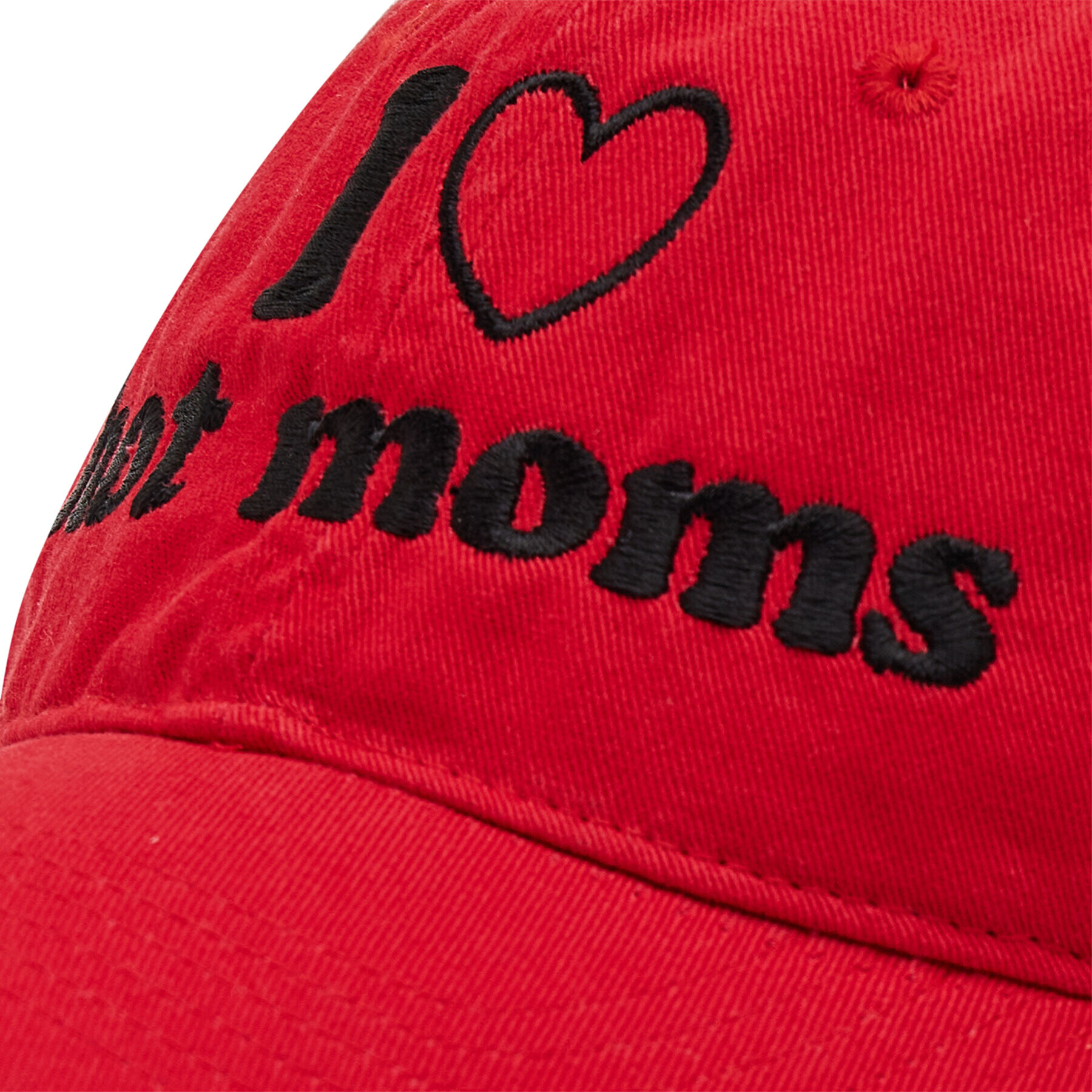 2005 Шапка с козирка Hot Moms Hat Червен - Pepit.bg