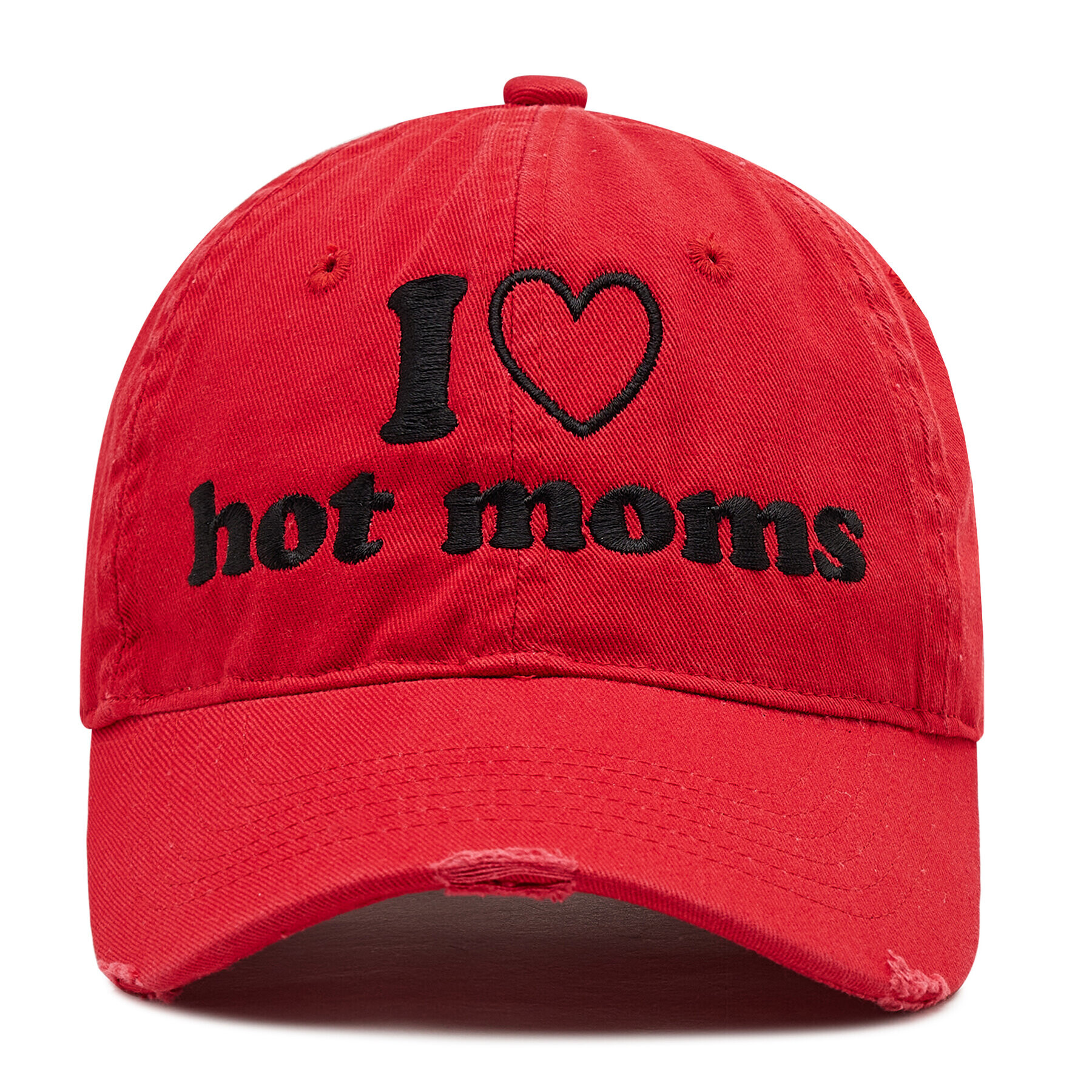 2005 Шапка с козирка Hot Moms Hat Червен - Pepit.bg