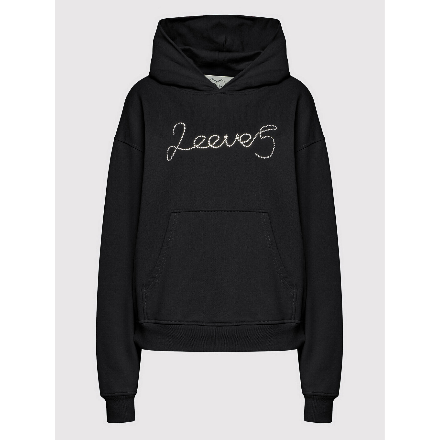 2005 Суитшърт Unisex X Leeves „2eeve5” Черен Relaxed Fit - Pepit.bg