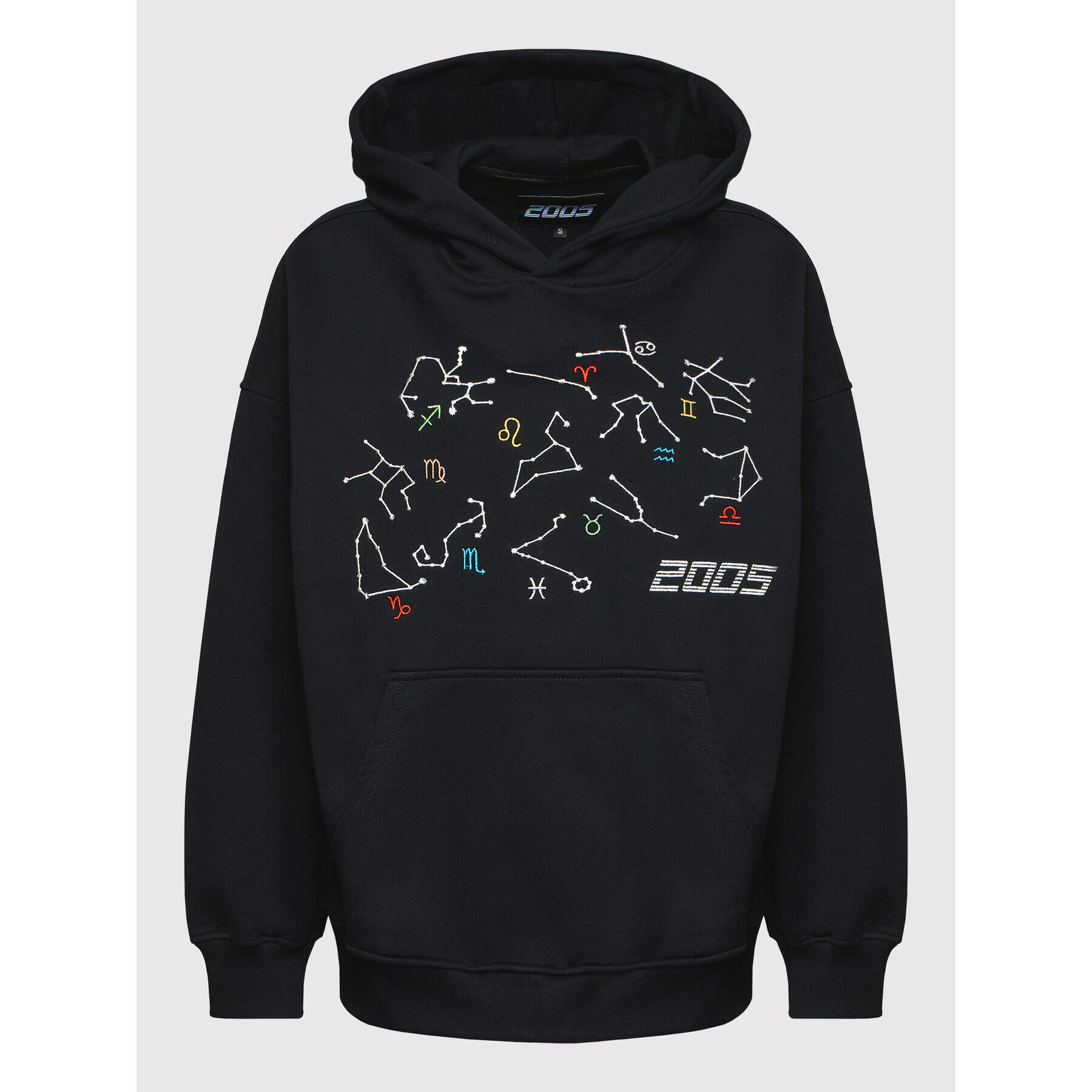 2005 Суитшърт Unisex Zodiac Черен Regular Fit - Pepit.bg