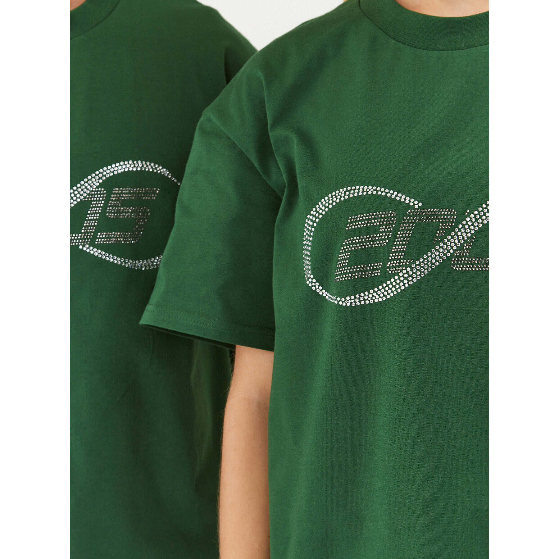 2005 Тишърт Forever Tee Зелен Oversize - Pepit.bg