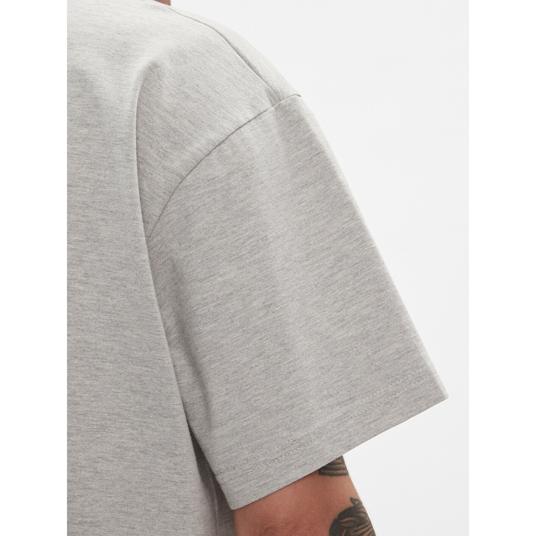 2005 Тишърт Unisex Basic Tee Сив Relaxed Fit - Pepit.bg
